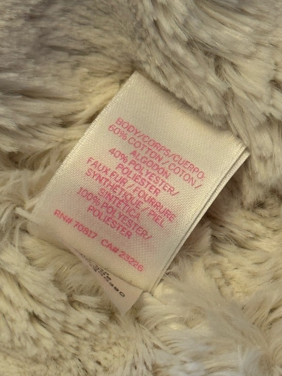 VS PINK VINTAGE Y2K FUR LINED ZIP HOODIE SWEATSHIRT PURPLE 86 BLING LOGO RARE S - Picture 10 of 11